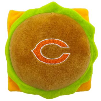 Chicago Bears- Plush Hamburger Toy